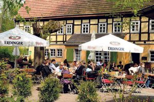 Biergarten Selbstbedienung