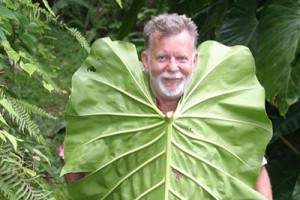 Dr. Peter Kersten als Kameramann im Urwald