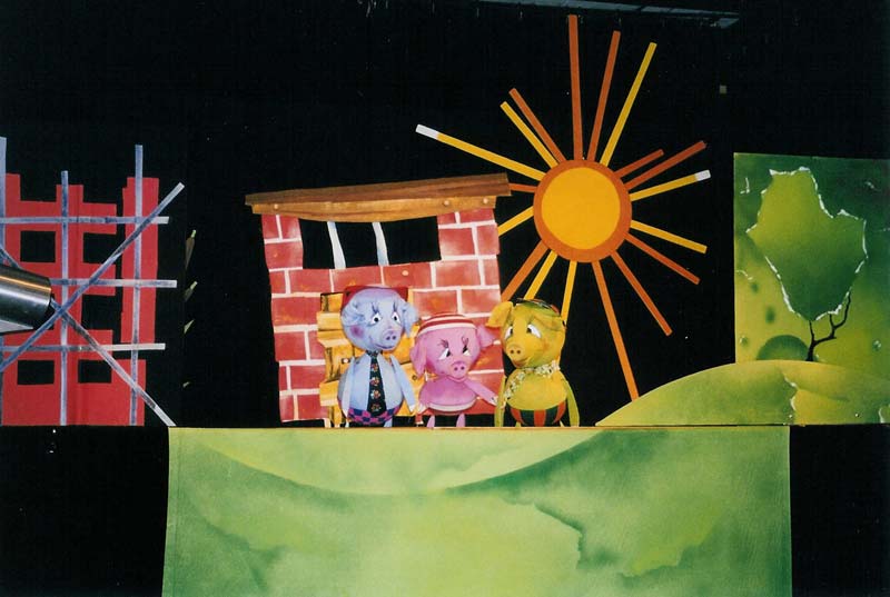 Die drei kleine Schweinchen - Puppentheater Glöckchen