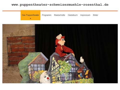 Puppentheater Schweizermühle Rosenthal