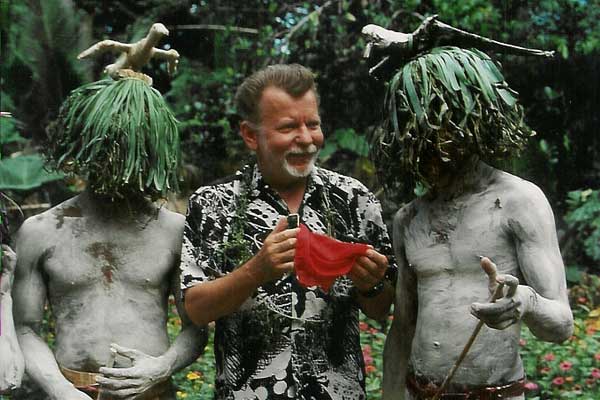 Vanuatu, mit Tänzern der Small Nambas